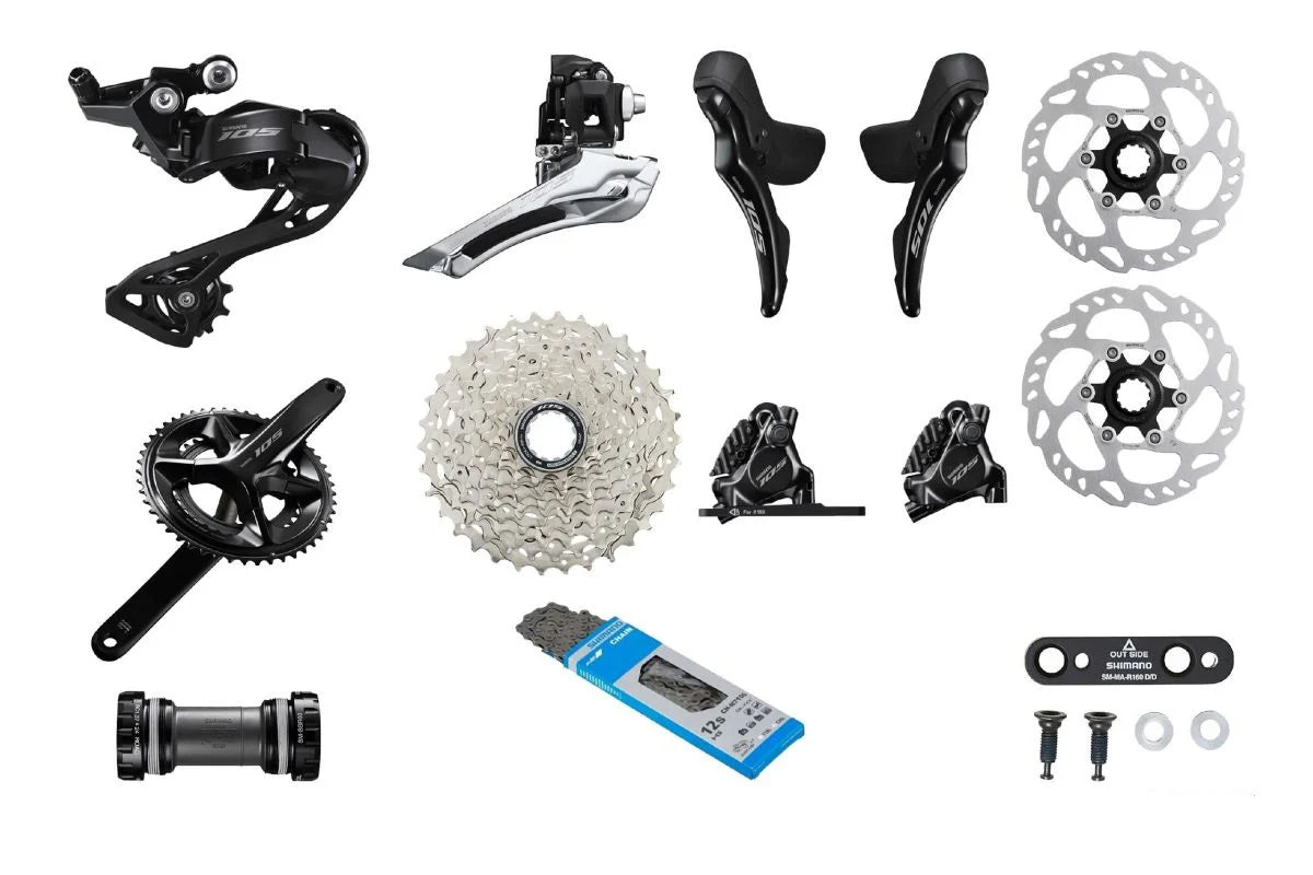 Grupo SHIMANO 105 R7120 Mecánico 12 Velocidades