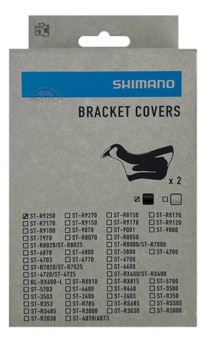 Cobertores palancas shimano ruta