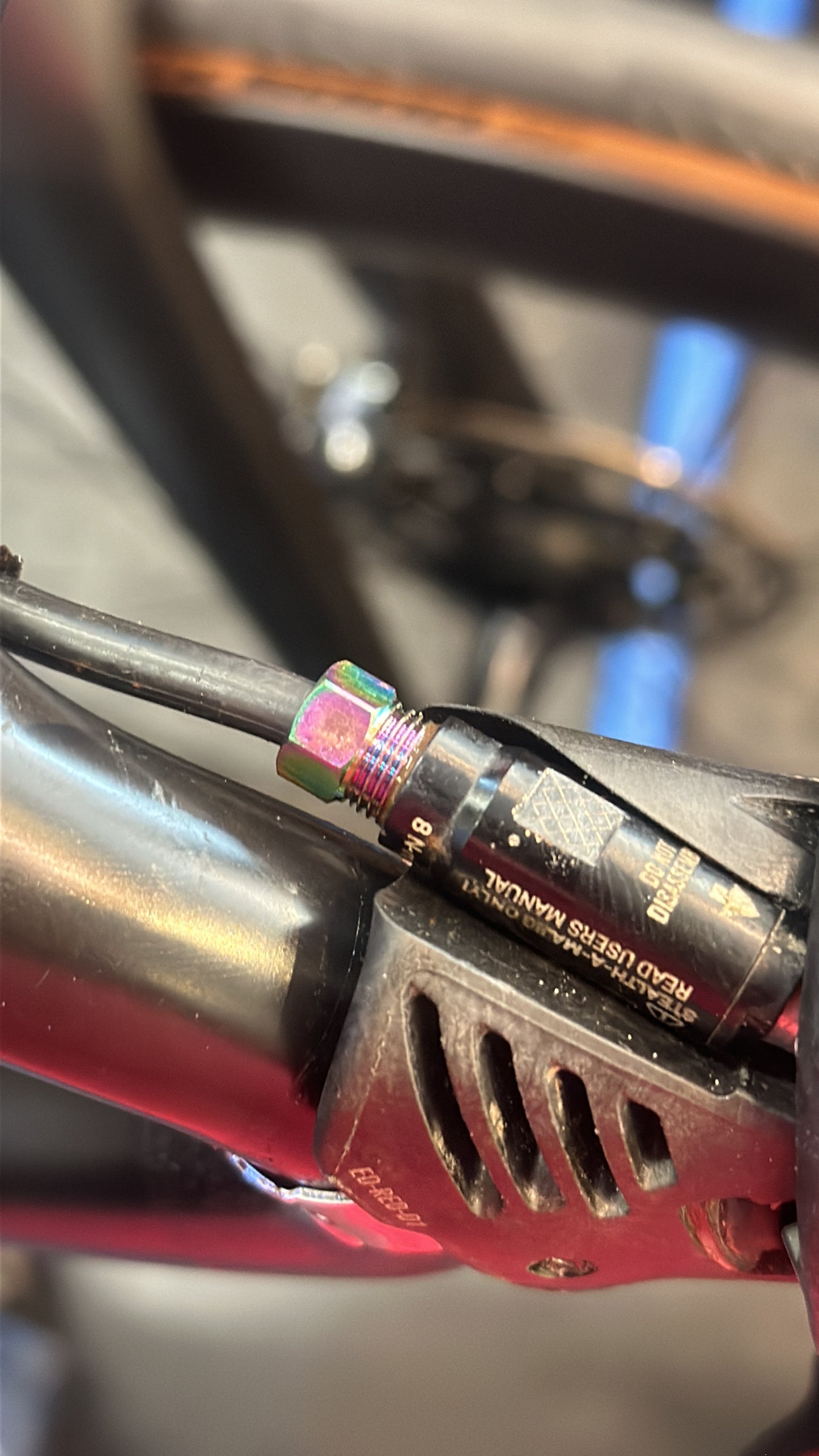 Tornillo tuerca SRAM/SHIMANO (x1 Unidad)